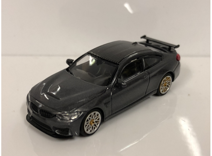 BMW M4 GTS, grey metallic, orange wheels, 2016