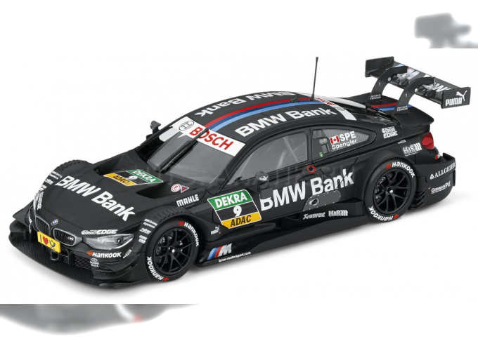 BMW M4 #9 F82 Bruno Spengler Team Schnitzer DTM (2014), black 