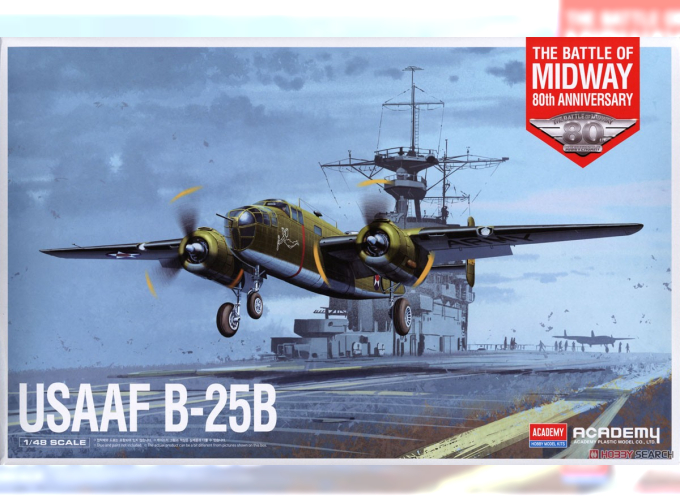 Сборная модель USAAF B-25B Battle of Midway 80th Anniversary