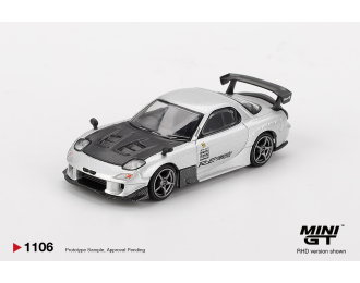 MAZDA RX-7 "RE-Amemiya",  silver metallic
