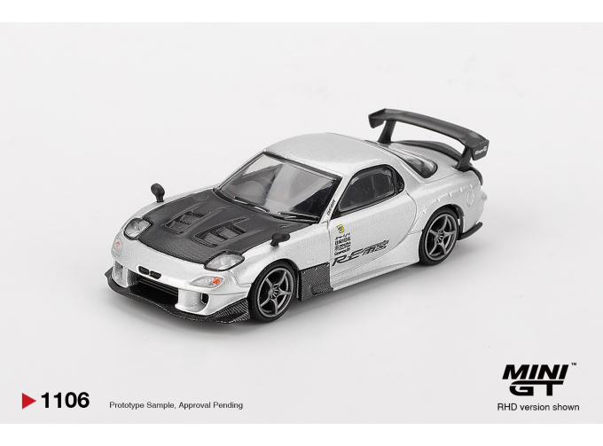 MAZDA RX-7 "RE-Amemiya",  silver metallic