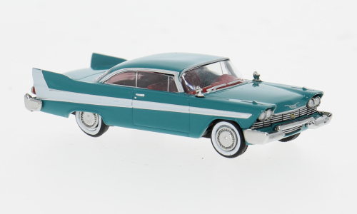 PLYMOUTH Fury (1958), blue / white
