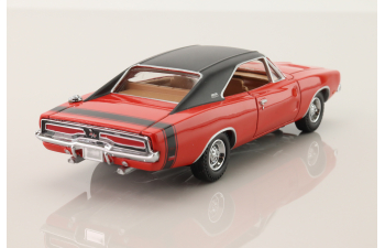DODGE Charger (1969), red / black
