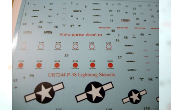 Декаль для P-38J/L Lightning