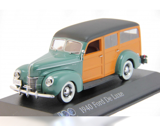 FORD De Luxe (1940), green / brown