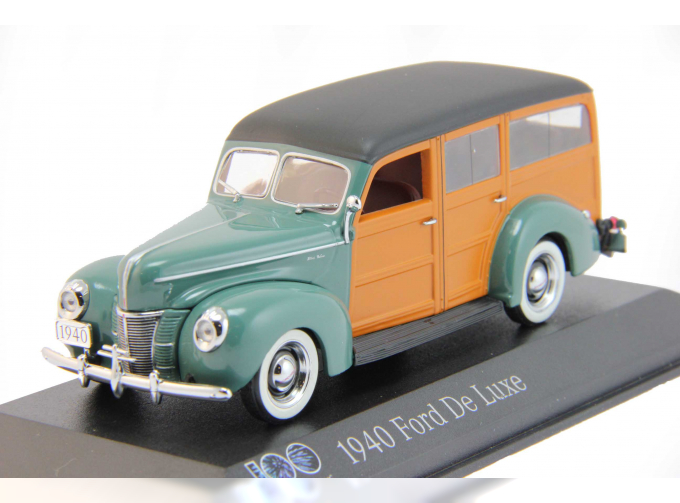 FORD De Luxe (1940), green / brown