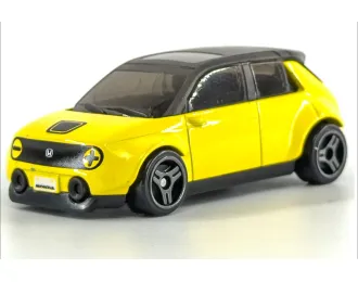 Honda E, yellow
