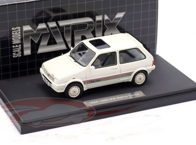 MG Metro Turbo (1985), white
