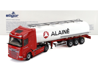 DAF Xg Tanker Truck Alaine Transports (2021), Red White