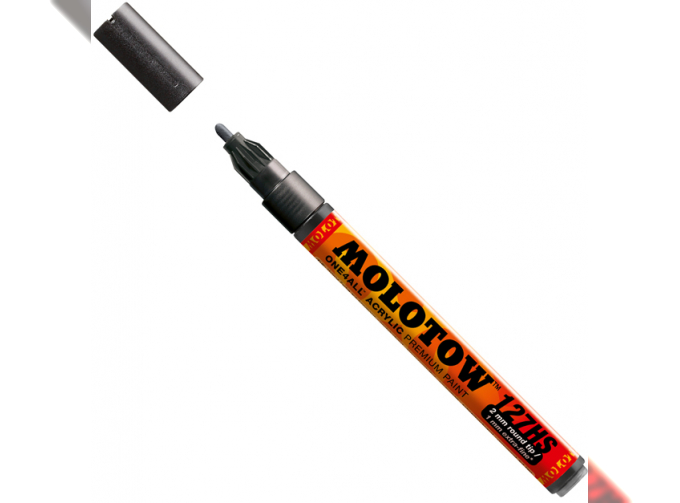 Маркер MOLOTOW 127HS METALLIC 223 Черный 2мм