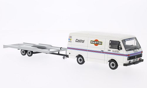 VOLKSWAGEN LT28a Box "Martini Racing" с прицепом-автовозом 1985