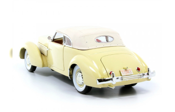 CORD 810 (1936), yellow with white roof