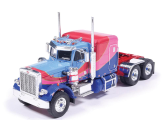 PETERBILT 359 (1967), blue / pink
