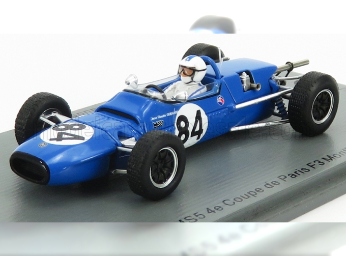 MATRA F3 Ms5 N84 4th F3 Paris Montlhery Cup (1967) J.C.Guenard, Blue