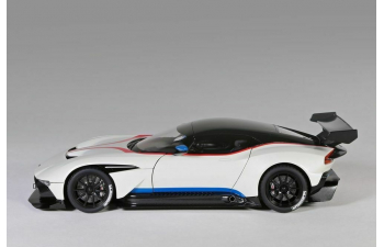 Aston Martin Vulcan - 2015 (stratus white with blue and red stripes)