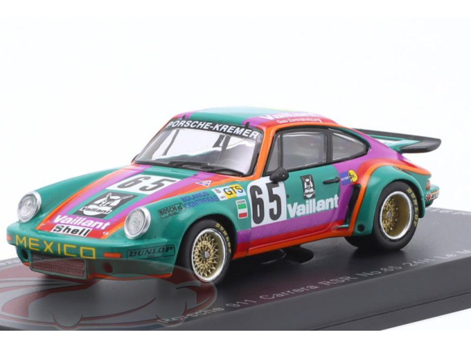 PORSCHE 911 Carrera RSR №65 Team Kremer Racing / Jägermeister 24 Hours of Le Mans Billy Sprowls, Juan Carlos Bolaños, and Andrés Contreras (1975)