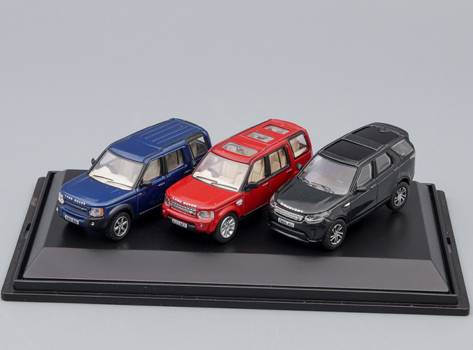 LAND ROVER 3rd-Set: discovery, RHD each 1x series 3, series 4 and series 5