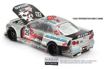 NISSAN Skyline GT-R (R34) *Kaido Star Racing* V1 (1999), silver / red / black