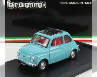 FIAT 500r Tetto Aperto - Open (1972), Turchese Farfalla