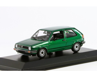 VOLKSWAGEN Golf II (1985), green metallic