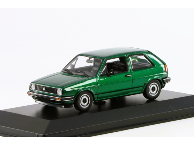 VOLKSWAGEN Golf II (1985), green metallic