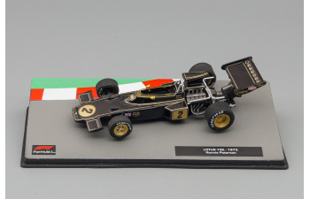 LOTUS F1 72e Jps N 2 Season (1973) Ronnie Peterson, Black Gold