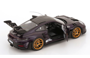 PORSCHE 911 (992) GT3 RS Weissach Package (2024), dark violet
