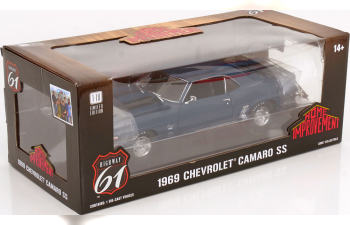 CHEVROLET Camaro SS Home Improvement (1969), darkblue black