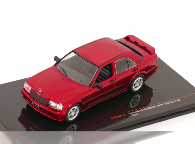 MERCEDES-BENZ 190 E 2.3 16V (1984), red