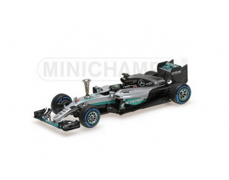 MERCEDES AMG PETRONAS F1 W07 HYBRID - ROSBERG - SINDELFINGEN DEMONTRATION RUN WORLD CHAMPION 2016