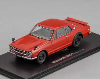 NISSAN Skyline 2000 GT-R KPGC10 (1971), red 