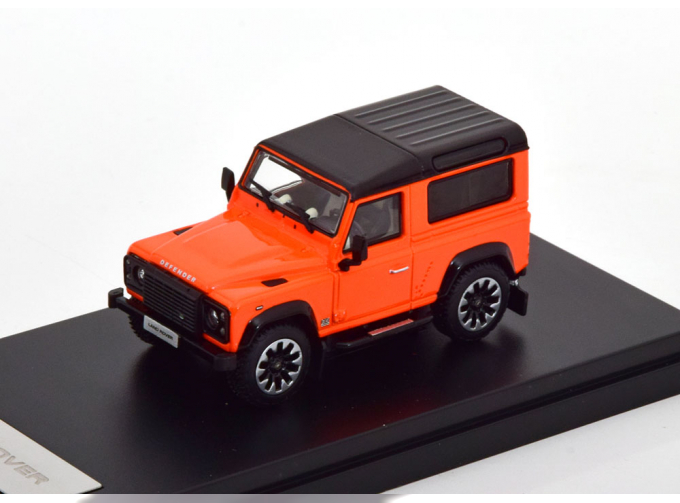 LAND ROVER Defender 90 Works V8 (2018), orange black