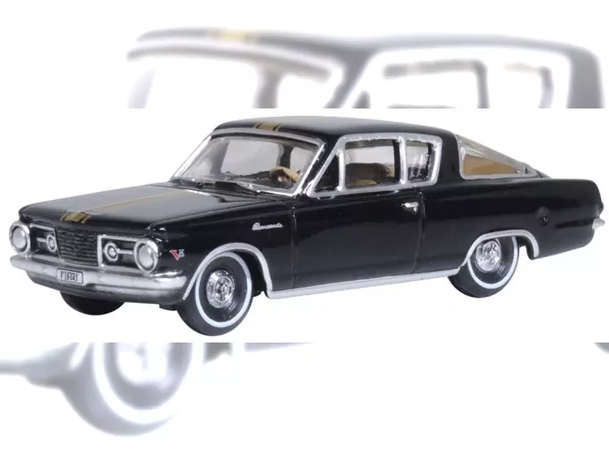 PLYMOUTH Barracuda (1965), black/gold