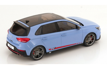 HYUNDAI i30 N, light blue