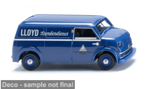 LLOYD LT 500 (1952), blue