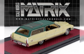 CADILLAC DeVille ASC Wagon (1972), beige