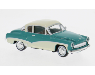 Wartburg 311 Coupe 1959, grün/hellblau
