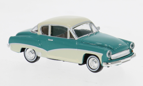 Wartburg 311 Coupe 1959, grün/hellblau