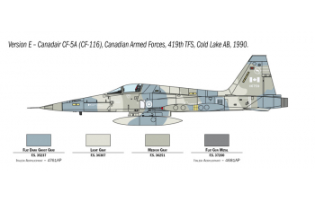 Сборная модель NORTHROP F-5a Freedom Fighter Airplane Military 1962