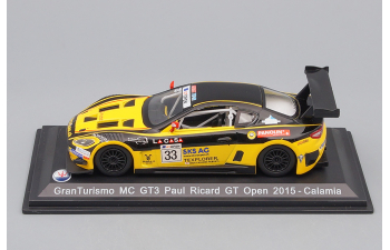 MASERATI Granturismo MC GT3 #33 Calamia Paul Ricard GT Open (2015), yellow