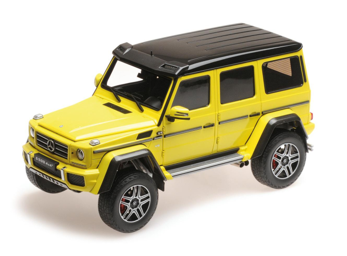 MERCEDES-BeNZ G500 4x4² Concept, Electric Beam Yellow