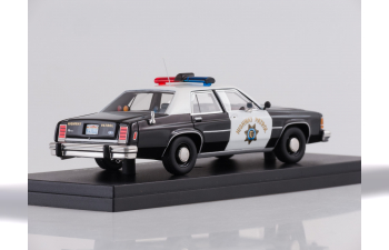 FORD LTD Crown Victoria "California Highway Patrol" (1987), black