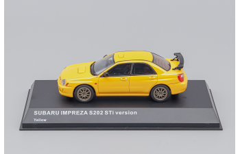 SUBARU Impreza S202 (2002), yellow