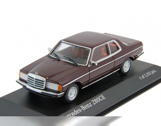 MERCEDES-BENZ 280CE Coupe W123 (1997), red metallic