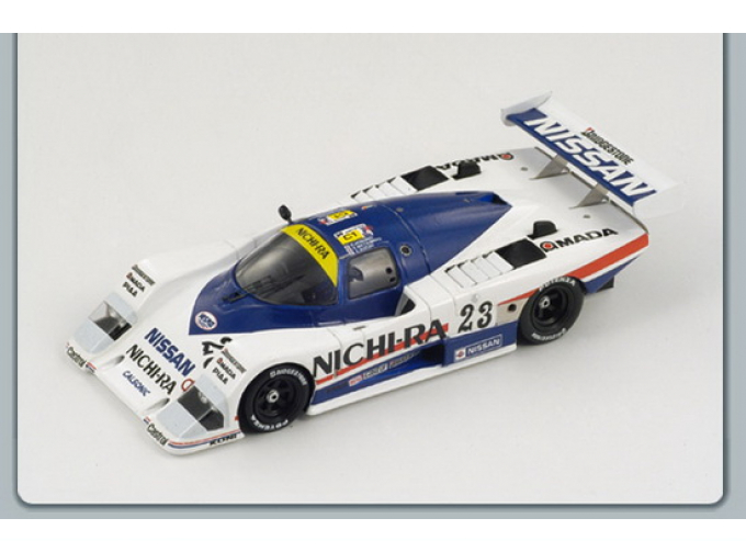 NISSAN R 86 V №23 Le Mans (K.Hoshino - A.Suzuki - A.Morimoto) 1986, white