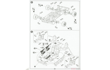 Сборная модель LEXUS LS460L Separate Back Seat Package