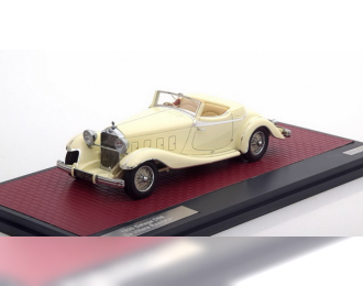 DELAGE D8S De Villars Roadster 1933 White