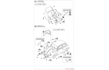 Сборная модель Volkswagen Beetle 1966 (Limited Edition)