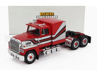 FORD 9000 Tractor Truck 3-assi (1986), Red Silver