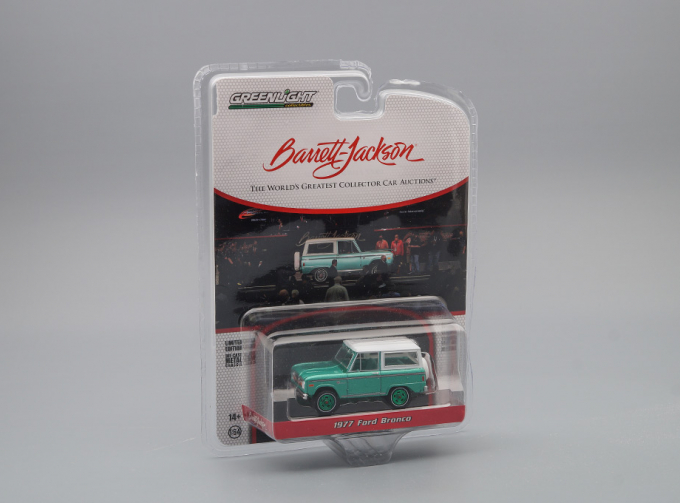 FORD Bronco (Lot #1001.1) (1977) Jade Glow/Houndstooth Interior (Greenlight!)